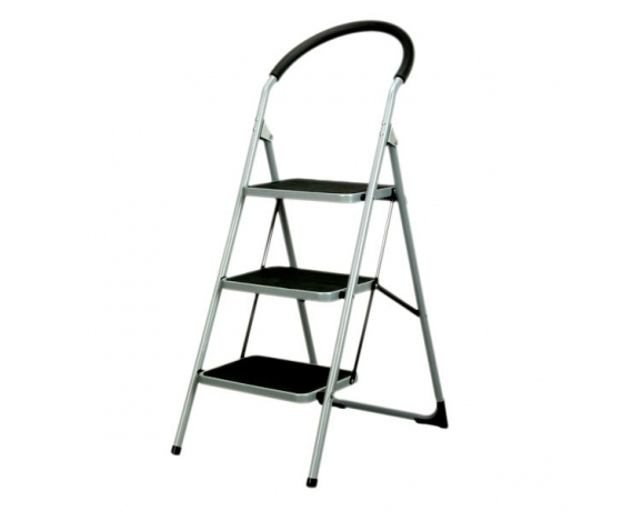 Фото 2 - Стремянка стальная 3 ступенчатая FLORA (5035324)