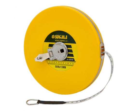 Фото 3 - Рулетка стекловолокно 50м×13мм SIGMA (3831501)