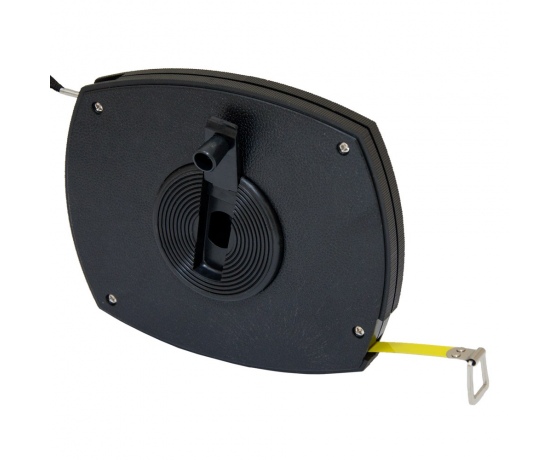 Фото 4 - Рулетка стальная лента 50м×10мм (черная) SIGMA (3816501)