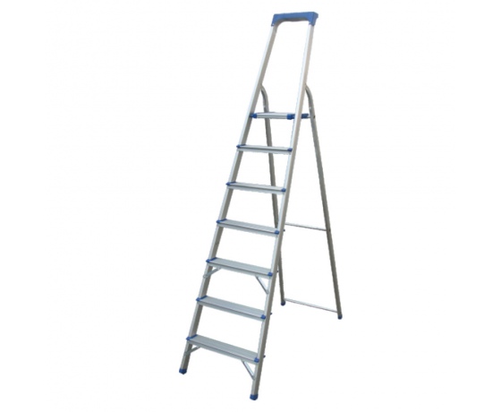 Фото 2 - Стремянка алюминиевая 7 ступенчатая FLORA (5035524)