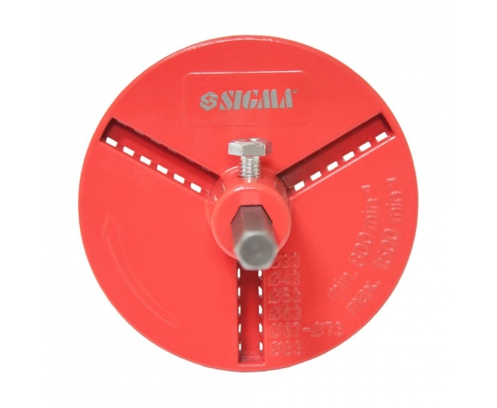 Фото 5 - Основание державка для коронок кольцевых с вольфрамовым напылением с центрирующим сверлом SIGMA (1512251)