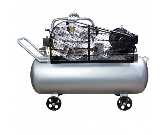 Фото 3 - Компрессор ременной трехцилиндровый 380В 5.5кВт 865л/мин 10бар 200л SIGMA (7044761)