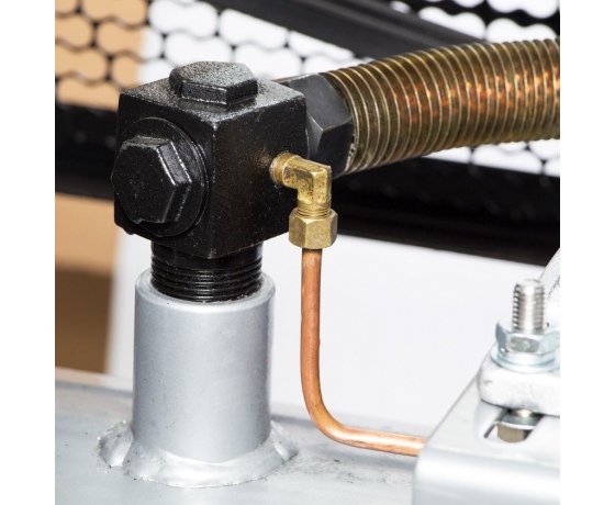 Фото 6 - Компрессор ременной трехцилиндровый 380В 5.5кВт 865л/мин 10бар 200л SIGMA (7044761)