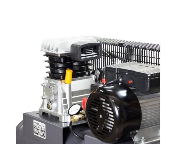 Фото 4 - Компрессор ременной двухцилиндровый 2кВт 385л/мин 10бар 50л SIGMA REFINE (7044021)