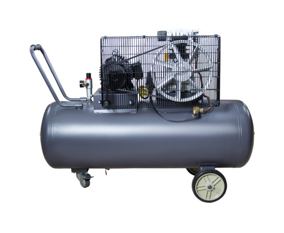 Фото 3 - Компрессор ременной двухцилиндровый 380В 3кВт 550л/мин 10бар 150л SIGMA REFINE (7044231)