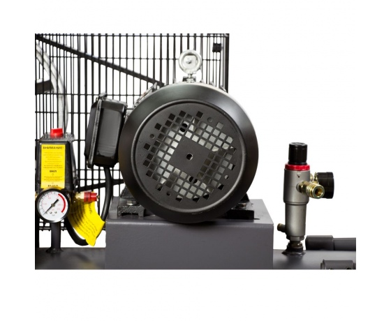 Фото 5 - Компрессор ременной двухцилиндровый 380В 3кВт 550л/мин 10бар 150л SIGMA REFINE (7044231)