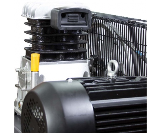 Фото 7 - Компрессор ременной двухцилиндровый 380В 3кВт 550л/мин 10бар 150л SIGMA REFINE (7044231)