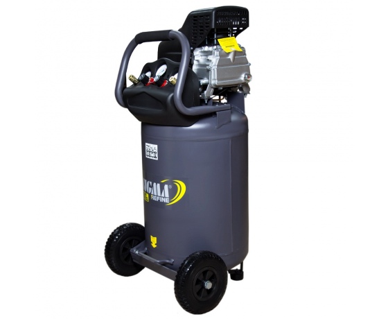 Фото 3 - Компрессор одноцилиндровый 2кВт 335л/мин 8бар 78л 2 крана SIGMA REFINE (7043261)