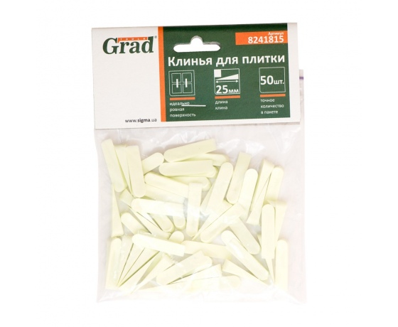 Фото 3 - Клин для плитки 25мм 50шт GRAD (8241815)
