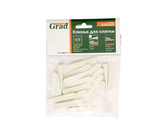 Фото 3 - Клин для плитки 40мм 20шт GRAD (8241835)
