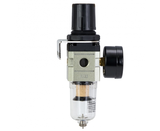 Фото 3 - Фильтр-влагоотделитель с редуктором и манометром 600 л/мин 1/4
