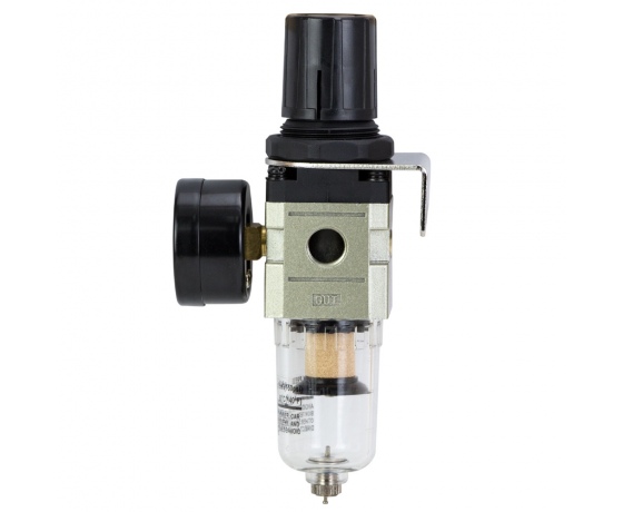 Фото 5 - Фильтр-влагоотделитель с редуктором и манометром 600 л/мин 1/4