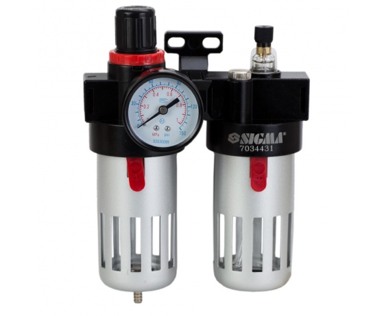 Фото 2 - Блок подготовки воздуха в сборе 1200 л/мин 1/2