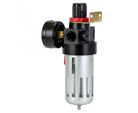 Фото 4 - Фильтр-влагоотделитель с редуктором и манометром 1200 л/мин 1/2