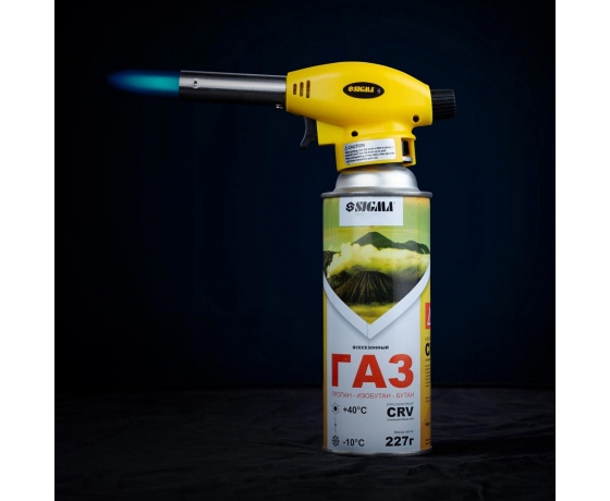 Фото 8 - Горелка газовая стандарт с пьезоподжигом SIGMA (2901411)