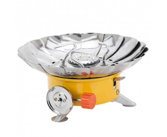 Фото 2 - Плита газовая с пьезоподжигом и защитой от ветра SIGMA (2903511)