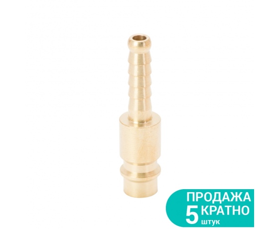 Фото 2 - Штуцер для шланга удлиненный 6мм (латунь) SIGMA (7022611)