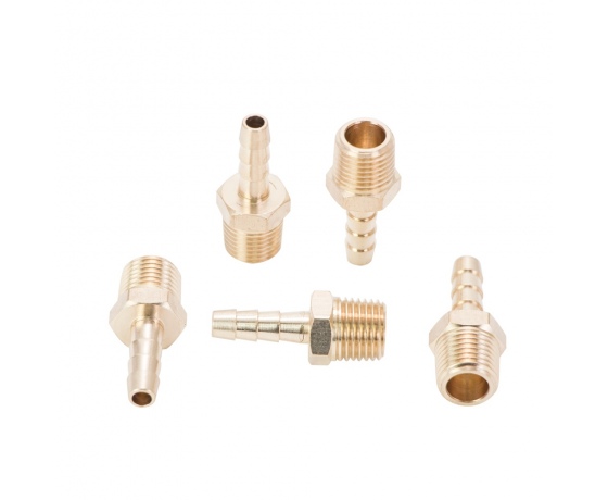 Фото 3 - Штуцер для шланга с наружным резьбовым соединением 6мм MT 1/4