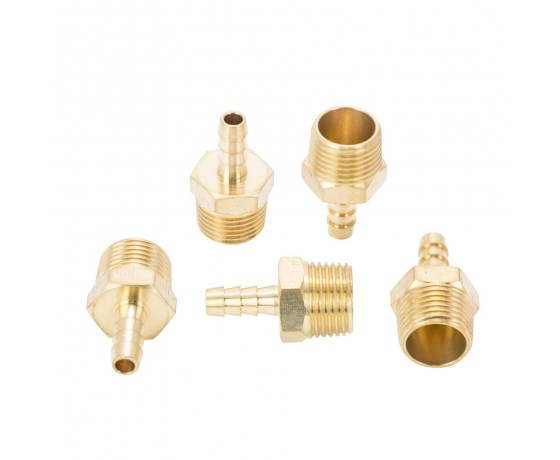 Фото 3 - Штуцер для шланга с наружным резьбовым соединением 8мм MT 1/2