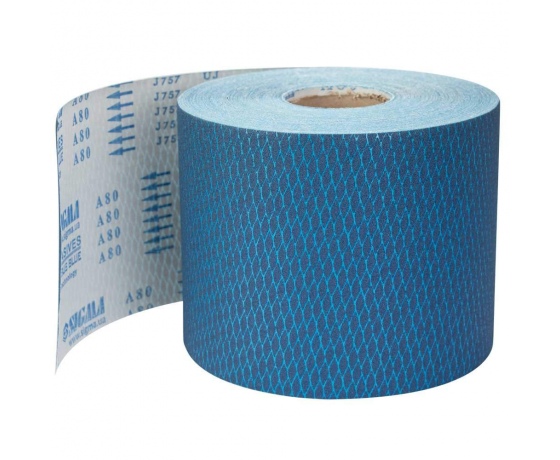 Фото 2 - Шлифовальная шкурка (ромб) тканевая рулон 200мм×50м P80 SIGMA (9111251)