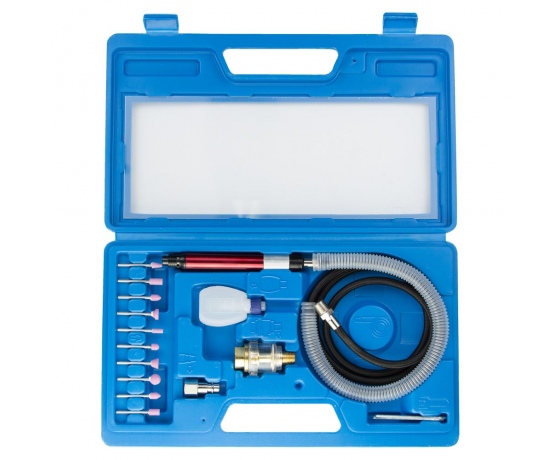 Фото 4 - Шлифмашинка прямая пневматическая с аксессуарами в кейсе 54000об/мин SIGMA (6732891)