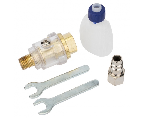 Фото 7 - Шлифмашинка прямая пневматическая с аксессуарами в кейсе 54000об/мин SIGMA (6732891)