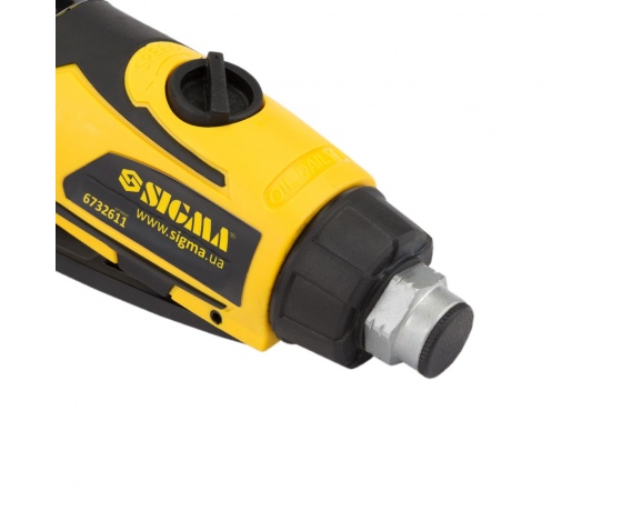 Фото 6 - Шлифмашинка прямая пневматическая 75мм SIGMA (6732611)