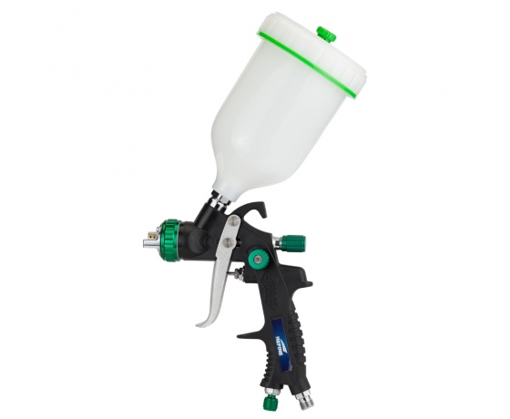 Фото 2 - Краскораспылитель HVLP Ø1.4мм 170-285л/мин 2-3бар в/б 600мл (пласт) REFINE (6812351)