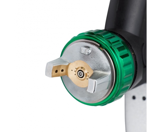 Фото 7 - Краскораспылитель HVLP Ø1.8мм 170-285л/мин 2-3бар в/б 600мл (пласт) REFINE (6812381)