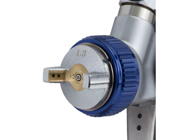 Фото 7 - Краскораспылитель LVMP Ø1.3 мм 170-285 л/мин 2-2.5 бар в/б 600 мл (пласт) REFINE (6814151)