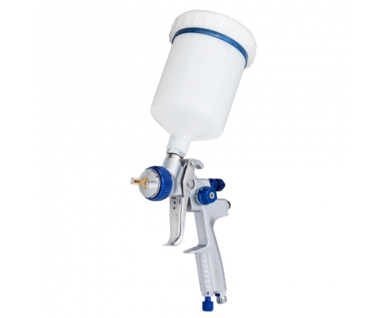Фото 3 - Краскораспылитель LVMP Ø1.4мм 170-285л/мин 2-2.5бар (хром) в/б 600мл (пласт) REFINE (6814161)