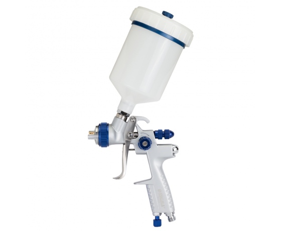 Фото 2 - Краскораспылитель LVMP Ø1.4мм 170-285л/мин 2-2.5бар (хром) в/б 600мл (пласт) REFINE (6814161)