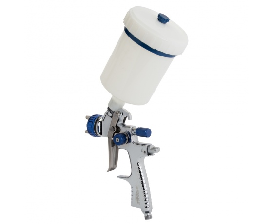 Фото 4 - Краскораспылитель LVMP Ø1.7мм 170-285л/мин 2-2.5бар в/б 600мл (пласт) REFINE (6814231)