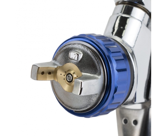 Фото 7 - Краскораспылитель LVMP Ø1.7мм 170-285л/мин 2-2.5бар в/б 600мл (пласт) REFINE (6814231)