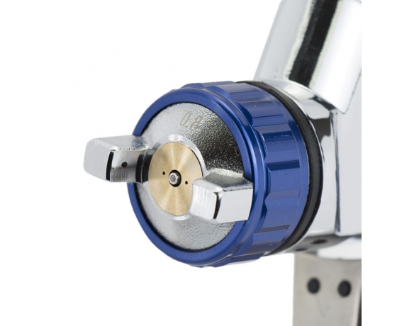 Фото 7 - Краскораспылитель LVMP Ø0.8 мм 30-115 л/мин 1.5 бар в/б 100 мл (пласт) REFINE (6814191)