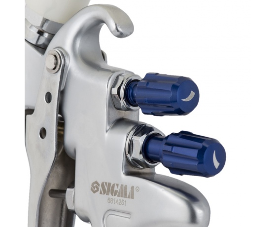 Фото 5 - Краскораспылитель LVMP Ø1.3мм 142-255л/мин 2.5бар в/б 600мл (пласт) REFINE (6814251)