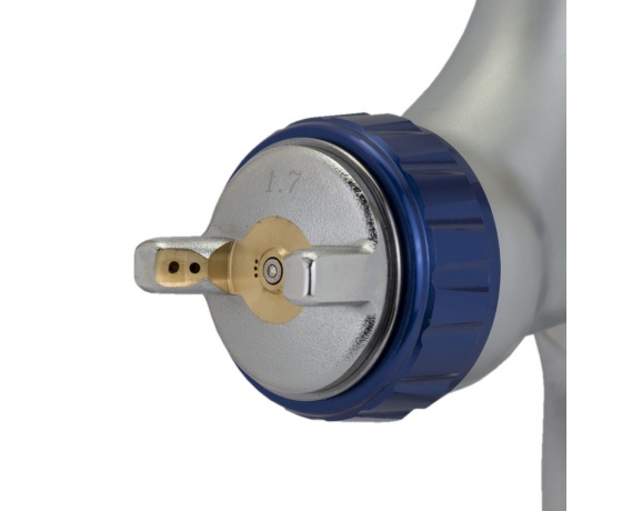 Фото 7 - Краскораспылитель LVMP Ø1.7мм 142-255л/мин 2.5бар в/б 600мл (пласт) REFINE (6814261)