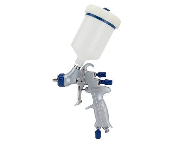Фото 2 - Краскораспылитель LVMP Ø1.7мм 142-255л/мин 2.5бар в/б 600мл (пласт) REFINE (6814261)