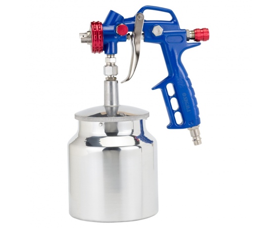 Фото 2 - Краскораспылитель MP Ø1.5мм 175л/мин 3.5бар н/б 650мл (мет) SIGMA (6811941)