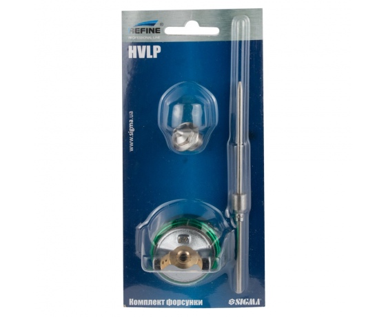 Фото 3 - Комплект форсунки HVLP Ø1.7мм для 6812261 REFINE (6817281)
