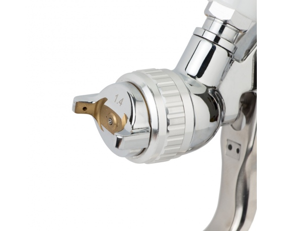 Фото 5 - Краскораспылитель HP Ø1.4мм 170-285л/мин 3-3.5бар в/б 500мл (пласт) REFINE (6811411)