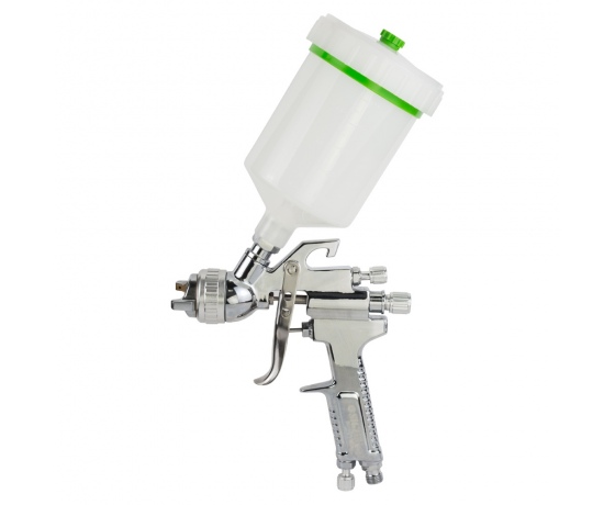Фото 2 - Краскораспылитель HP Ø1.6мм 170-285л/мин 3-3.5бар в/б 500мл (пласт) REFINE (6811421)