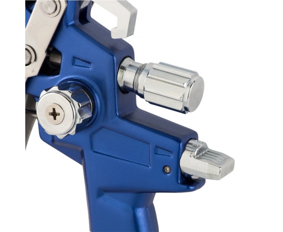 Фото 6 - Краскораспылитель HVLP Ø1.4мм 170-285л/мин 2.5бар в/б 500мл (пласт) REFINE (6812401)