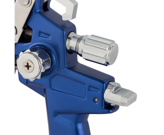 Фото 6 - Краскораспылитель HVLP Ø1.7мм 170-285л/мин 2.5бар в/б 500мл (пласт) REFINE (6812411)