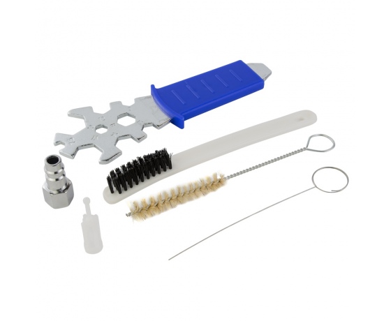 Фото 8 - Краскораспылитель HVLP Ø1.7мм 170-285л/мин 2.5бар в/б 500мл (пласт) REFINE (6812411)