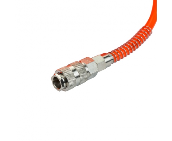 Фото 5 - Шланг спиральный полиэтиленовый (PЕ) 5м 6.5×10мм GRAD (7011365)