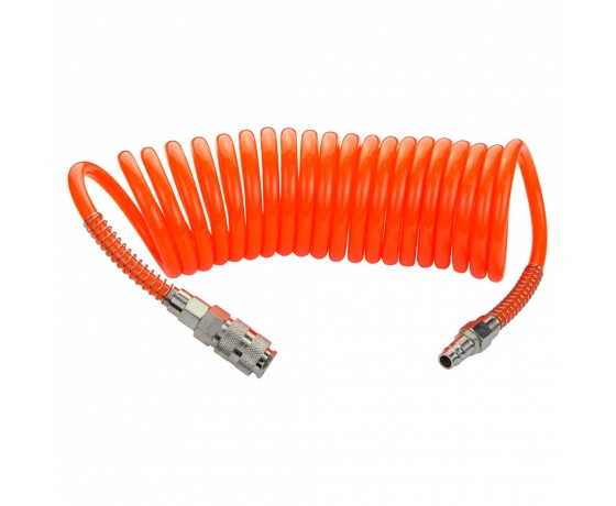 Фото 2 - Шланг спиральный полиэтиленовый (PЕ) 5м 6.5×10мм GRAD (7011365)