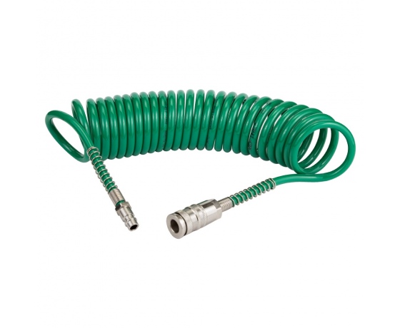 Фото 2 - Шланг спиральный полиуретановый (PU) 5м 5.5×8мм REFINE (7012061)