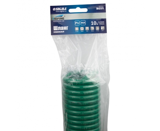 Фото 5 - Шланг спиральный полиуретановый (PU) 10м 6.5×10мм REFINE (7012171)