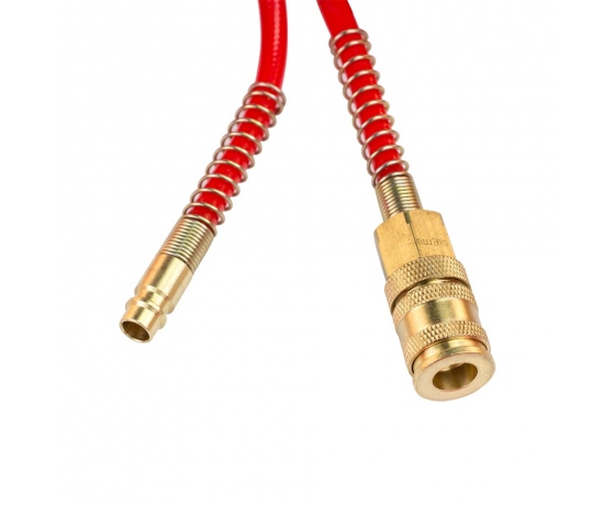 Фото 4 - Шланг спиральный полиуретановый (PU) армированный 15м 5.5×8мм REFINE (7013431)